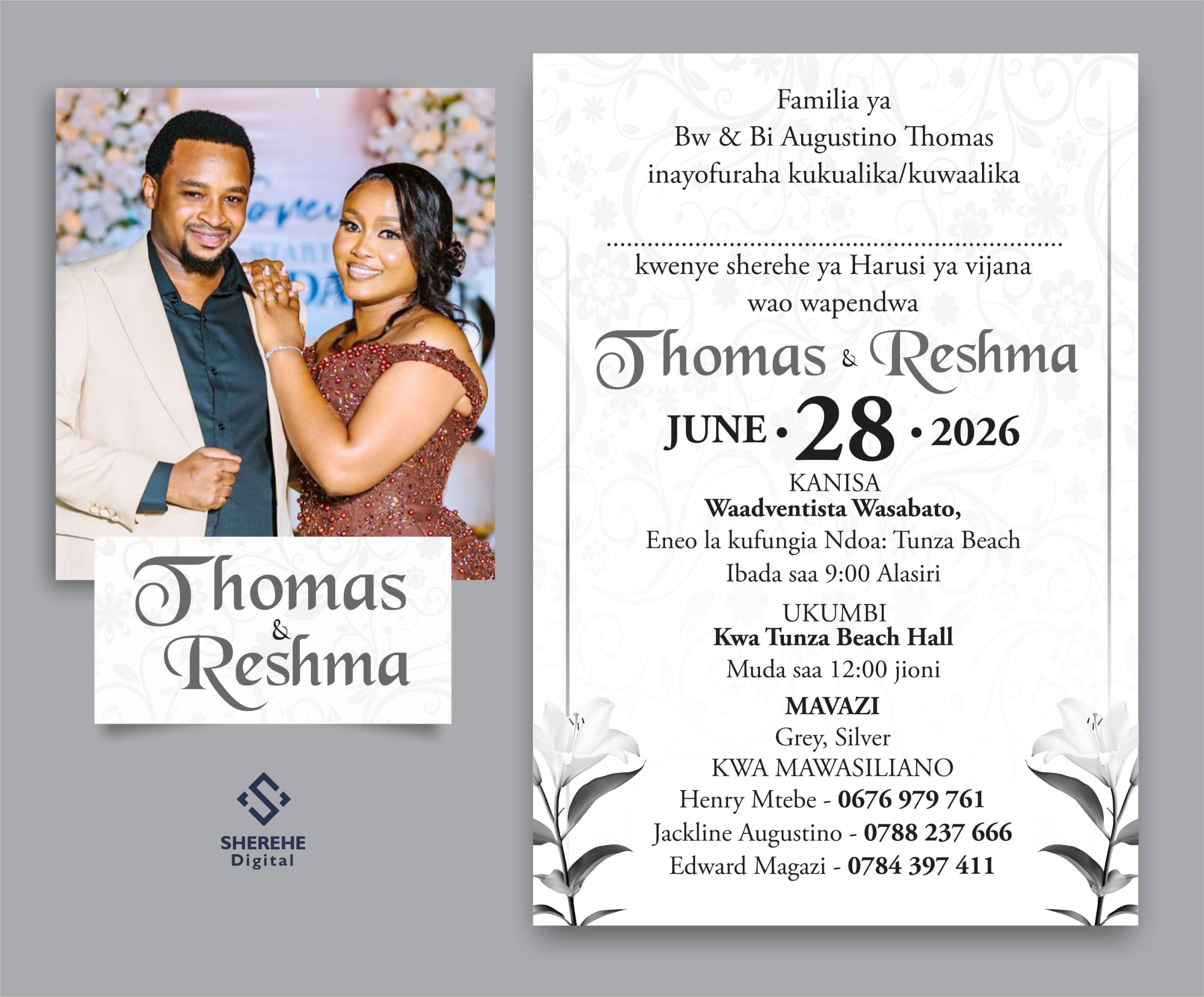 Harusi ya Thomas & Reshma